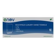 Multifold Luxury Hand Towels White