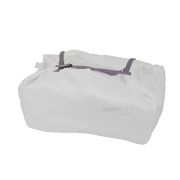 JanSan Mobile Hamper Style 140gsm Laundry Bags White Saver Pack