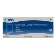 Multifold Luxury Hand Towels  2 Ply White