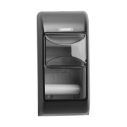 Katrin 104452 Inclusive Toilet 2-Roll Dispenser Black