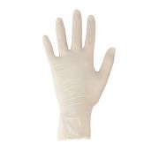 Latex Powder Free Examination Gloves Natural Large
