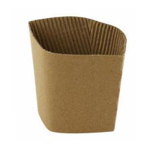 Kraft Paper Sleeve Brown for 8/10oz Cups