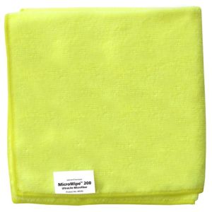 Catering Supplies Microfiber Cloths Yellow