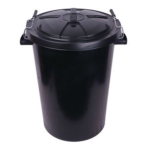 Refuse Bin with Lid 90 Litre