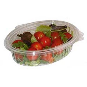 Elipack Oval Hinged Containers 300ml