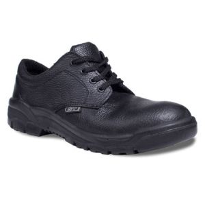 Safety Shoes Black With Steel Cap - Size 6