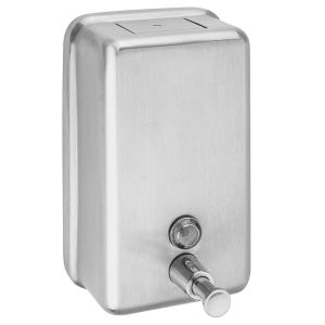 Classic Vertical Dispenser Brushed Stainless Steel 1200 mL