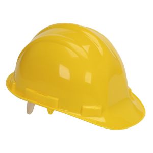 Safety Helmet Terylene Harness Yellow