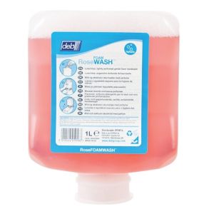 Rose Foam Wash Hand Cleanser 1 Litre