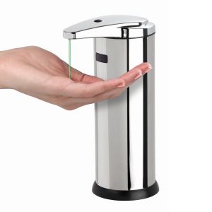Touch-Free Soap Dispenser 475ml Polished Stainless Steel