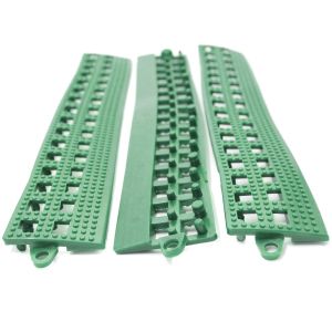 Flexi-Deck Anti Slip Leisure Safety Mat Male Edge Green