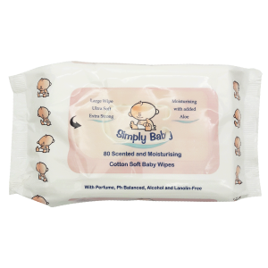 Simply Baby Wipes Lightly Scente with Aloe