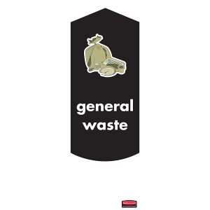 Slim Jim General Waste Labels Pack of 4