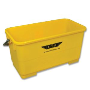 Ettore Super Bucket & Lid 25 Litre Yellow