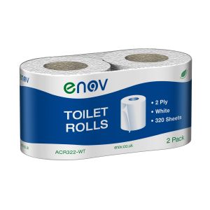 Toilet Rolls Twin Pack 320 Sheets