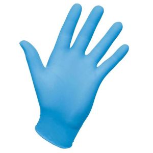 Vinyl Powdered Gloves X Large Blue