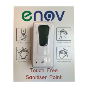 E510 Wall Mounted Touch Free Sanitiser Point