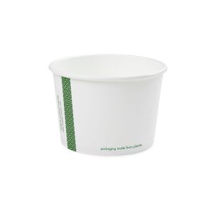 Vegware Green Leaf Soup Container 115 Series 16oz 475ml