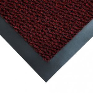 Vyna-Plush Entrance Barrier Doormat Red 0.6m x 0.9m 36