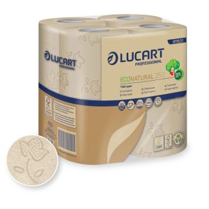 EcoNatural 250 Conventional Toilet Roll 2 Ply Natural