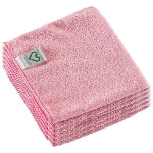 r-MicroTuff Swift Recycled Microfibre Cloths Red