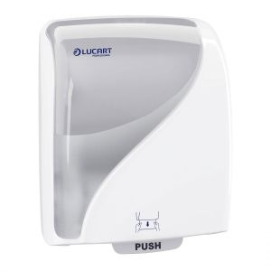 Lucart Identity Autocut Hand Towel Dispenser White