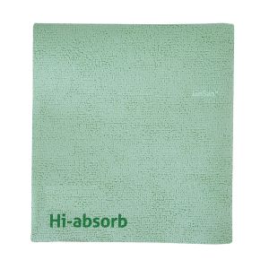 JanSan PUR Hi-absorb Streak-Free Green Cloths