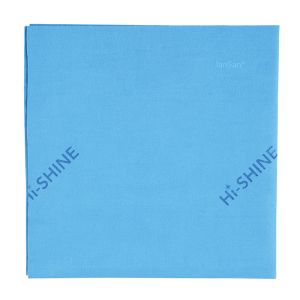 JanSan Hi-shine Microfibre Smear Free Cloths Blue