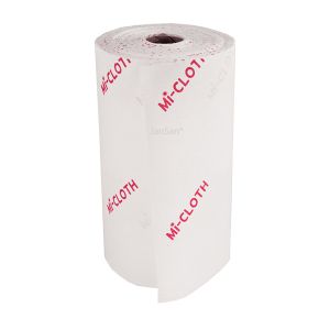 JanSan Mi-Cloth Disposable Microfibre Roll Cloths Red