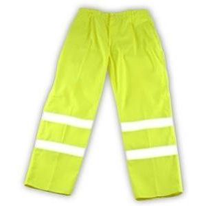 High Visibility Trousers Yellow - Large