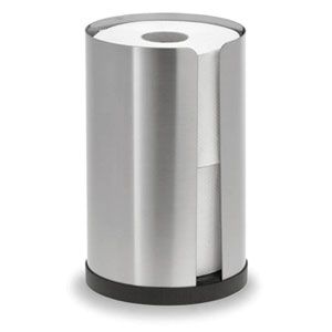 Enclosed Two Spare Toilet Roll Holder Stainless Steel