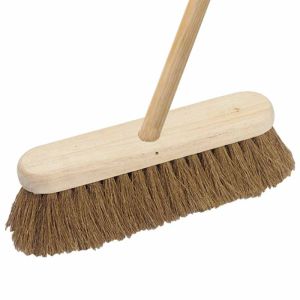Wooden Broom Head Soft Coco Complete 12