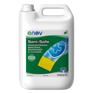 K010 Sani-Safe Concentrated Sanitiser, Degreaser & Cleaner
