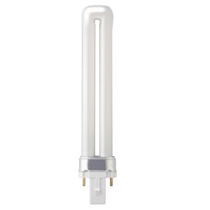 Bulbs PL-S 9W Single Turn 2pin Compact Fluorescent G23 White