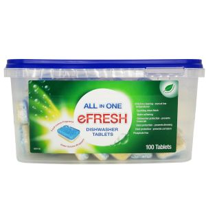 eFresh Tabs K100 All in One Dishwasher Tablets
