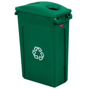 Slim Jim Bottle Recycling Green 87 Litre - Set