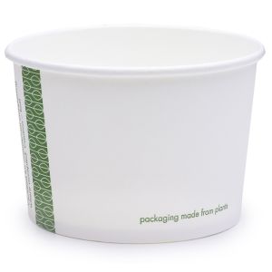 Vegware Green Leaf Soup Container 115 Series 12oz 355ml