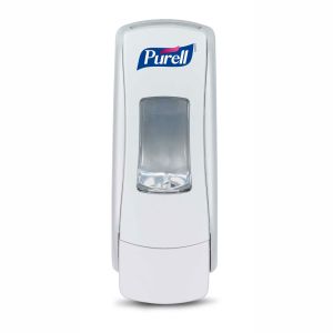 8720-06 ADX-7 Manual Hand Sanitiser Dispenser White