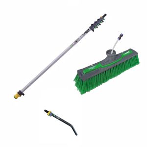 Unger nLite Connect Pole & Simple Power Brush Green 6m