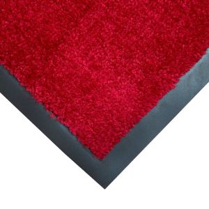 Entraplush Plush Entrance Doormat Red 0.9m x 1.5m 59
