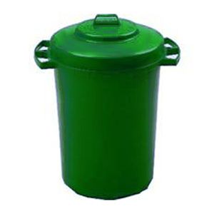 Dustbin 110 Litre With Lid Green