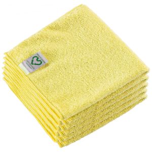r-MicroTuff Swift Recycled Microfibre Cloths Yellow