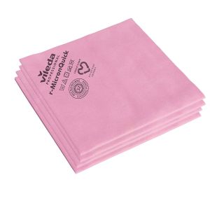r-MicronQuick Recycled Durable Microfibre Cloths Red
