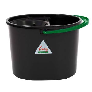 Recycled Oval Bucket & Wringer 5L Green