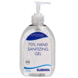 Medisan 70% Hand Sanitizing Gel Pump Bottle 500 mL