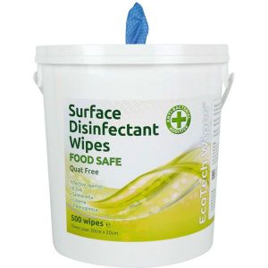 EcoTech Food Safe Surface Disinfectant Wipes