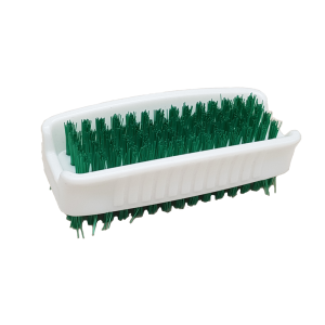 Double Sided Nail Brush Green