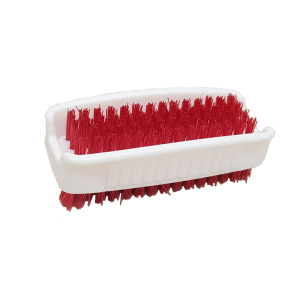 Double Sided Nail Brush Red