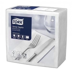 Tork Dinner Napkin 2 Ply 39cm White