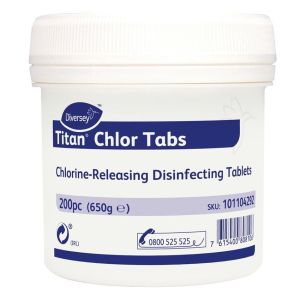 Diversey Titan Chlor Effervescent Chlorine Tablets
